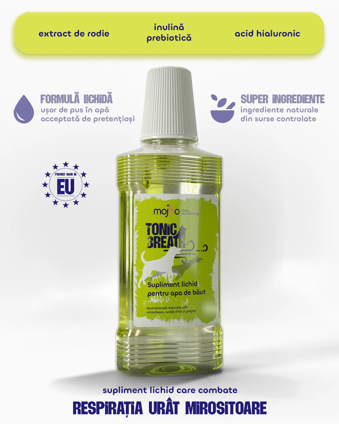 Tonic Breath - Supliment lichid pentru apa de băut