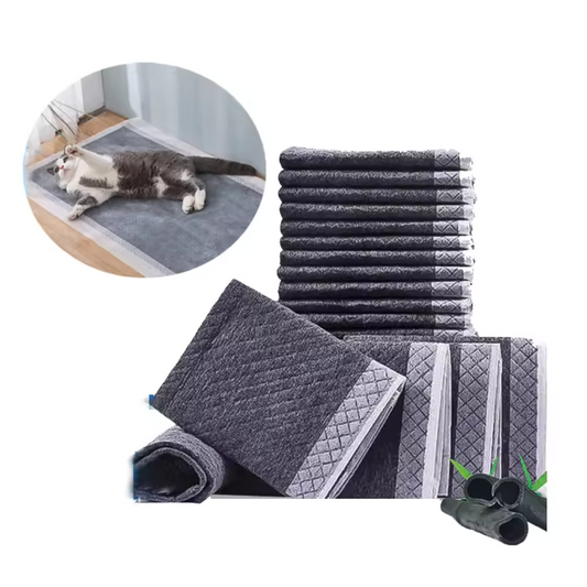 Scutece pentru Câini cu Bambus Carbon, Ultra-Absorbante și Deodorante - Protecție și Confort Maxim! 🐕🩲🌿