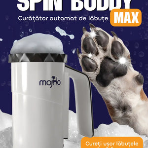 Curățător automat de lăbuțe cu peri moi din silicon Mojho Spin Buddy