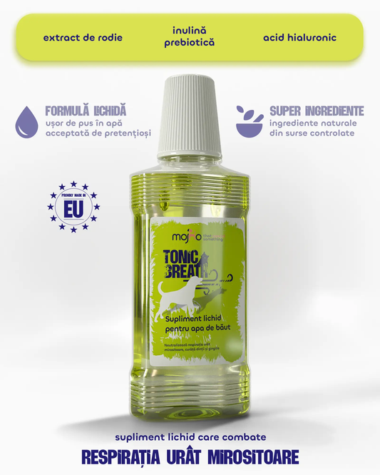 Tonic Breath - Supliment lichid pentru apa de băut